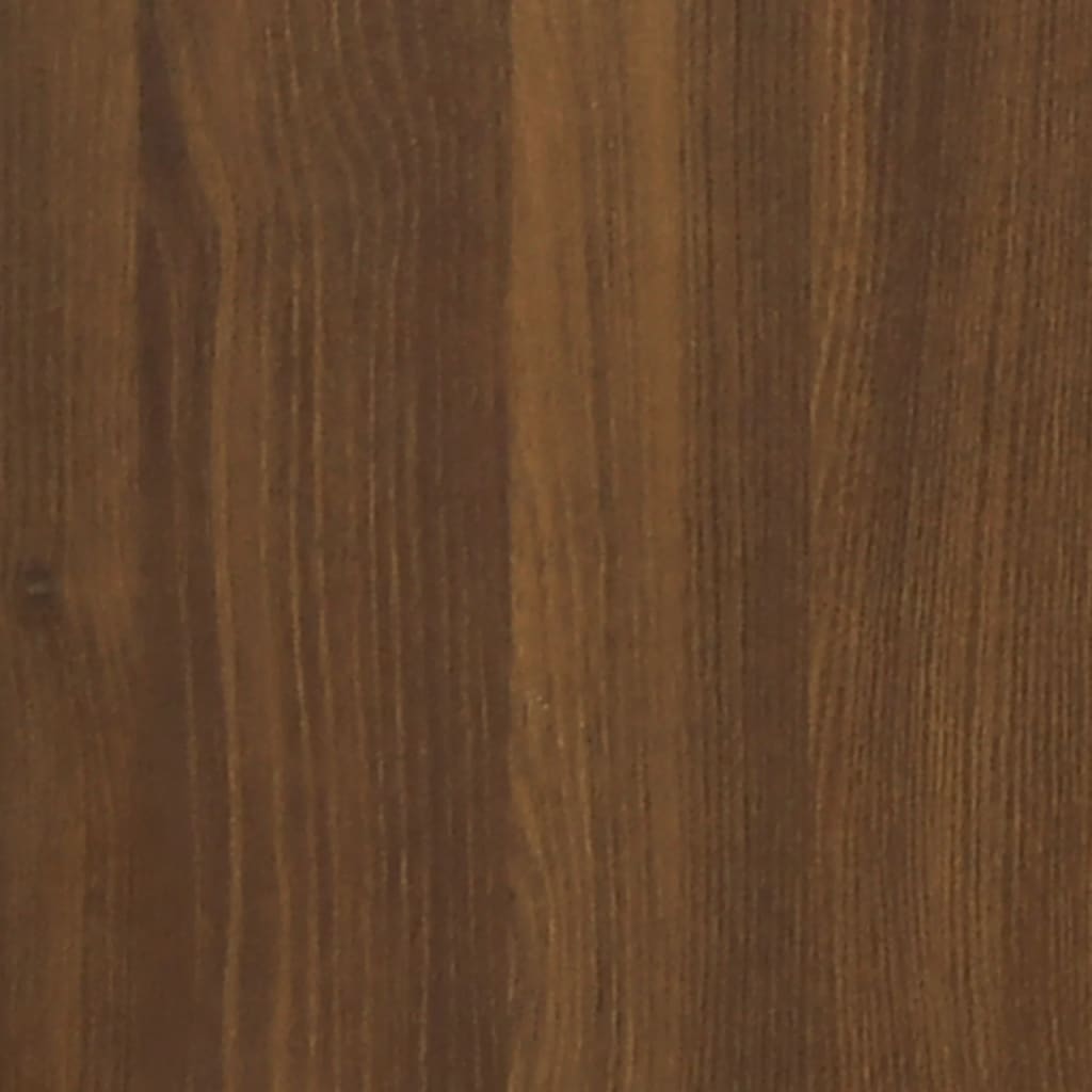 Nachtkastje 50x36x60 cm bewerkt hout bruin eikenkleur Nachtkastjes | Creëer jouw Trendy Thuis | Gratis bezorgd & Retour | Trendy.nl