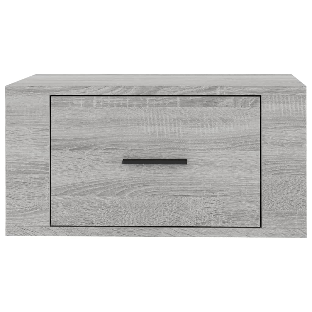 Nachtkastjes 2 st wandgemonteerd 50x36x25 cm grijs sonoma eiken Nachtkastjes | Creëer jouw Trendy Thuis | Gratis bezorgd & Retour | Trendy.nl