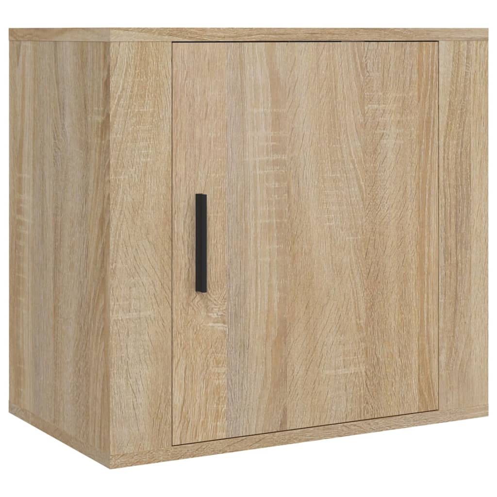 Nachtkastjes 2 st wandgemonteerd 50x30x47 cm sonoma eikenkleur Nachtkastjes | Creëer jouw Trendy Thuis | Gratis bezorgd & Retour | Trendy.nl