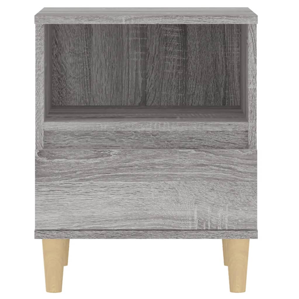 Nachtkastjes 2 st 40x35x50 cm grijs sonoma eikenkleurig Nachtkastjes | Creëer jouw Trendy Thuis | Gratis bezorgd & Retour | Trendy.nl