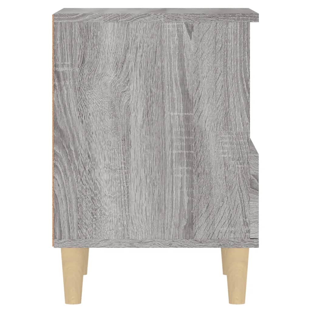 Nachtkastjes 2 st 40x35x50 cm grijs sonoma eikenkleurig Nachtkastjes | Creëer jouw Trendy Thuis | Gratis bezorgd & Retour | Trendy.nl