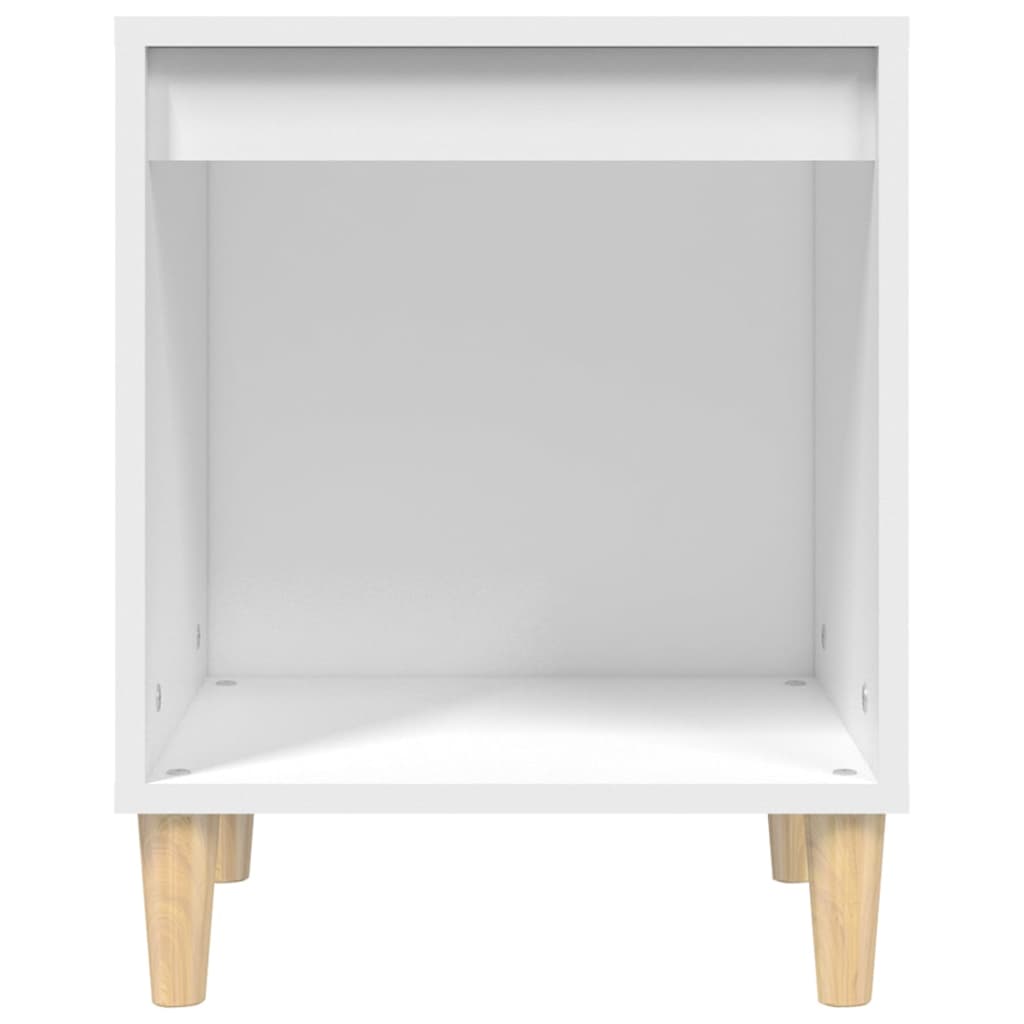 Nachtkastje 40x35x50 cm bewerkt hout wit Nachtkastjes | Creëer jouw Trendy Thuis | Gratis bezorgd & Retour | Trendy.nl