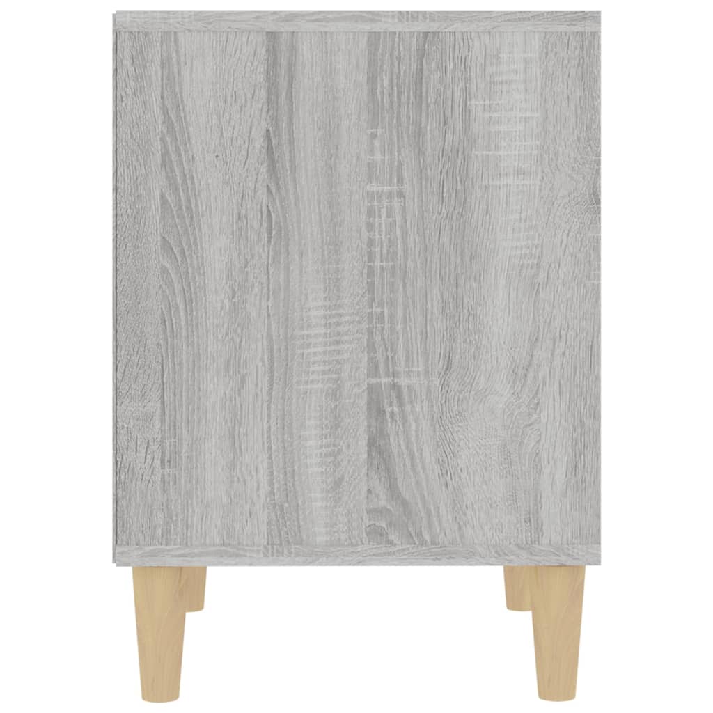 Nachtkastje 40x35x50 cm grijs sonoma eikenkleurig Nachtkastjes | Creëer jouw Trendy Thuis | Gratis bezorgd & Retour | Trendy.nl