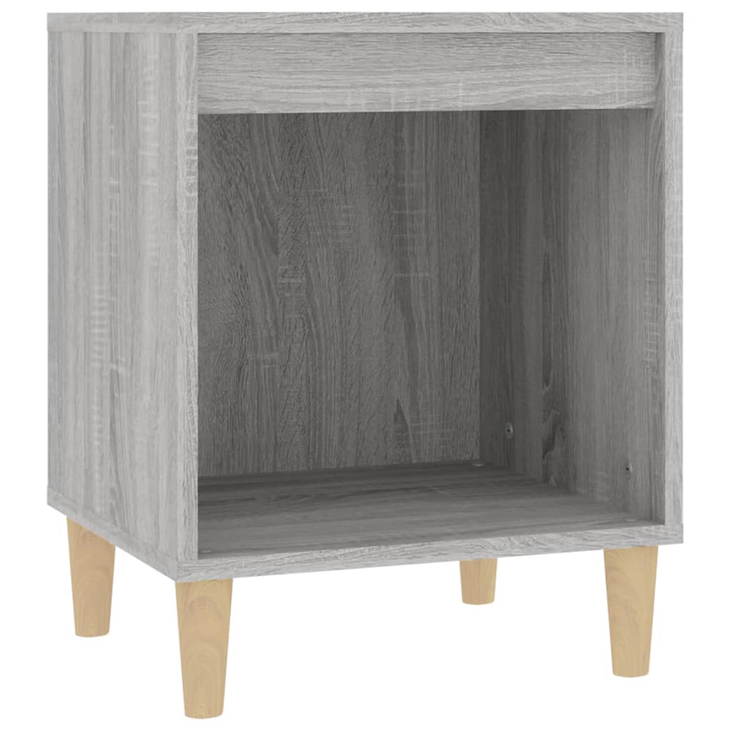 Nachtkastjes 2 st 40x35x50 cm grijs sonoma eikenkleurig Nachtkastjes | Creëer jouw Trendy Thuis | Gratis bezorgd & Retour | Trendy.nl