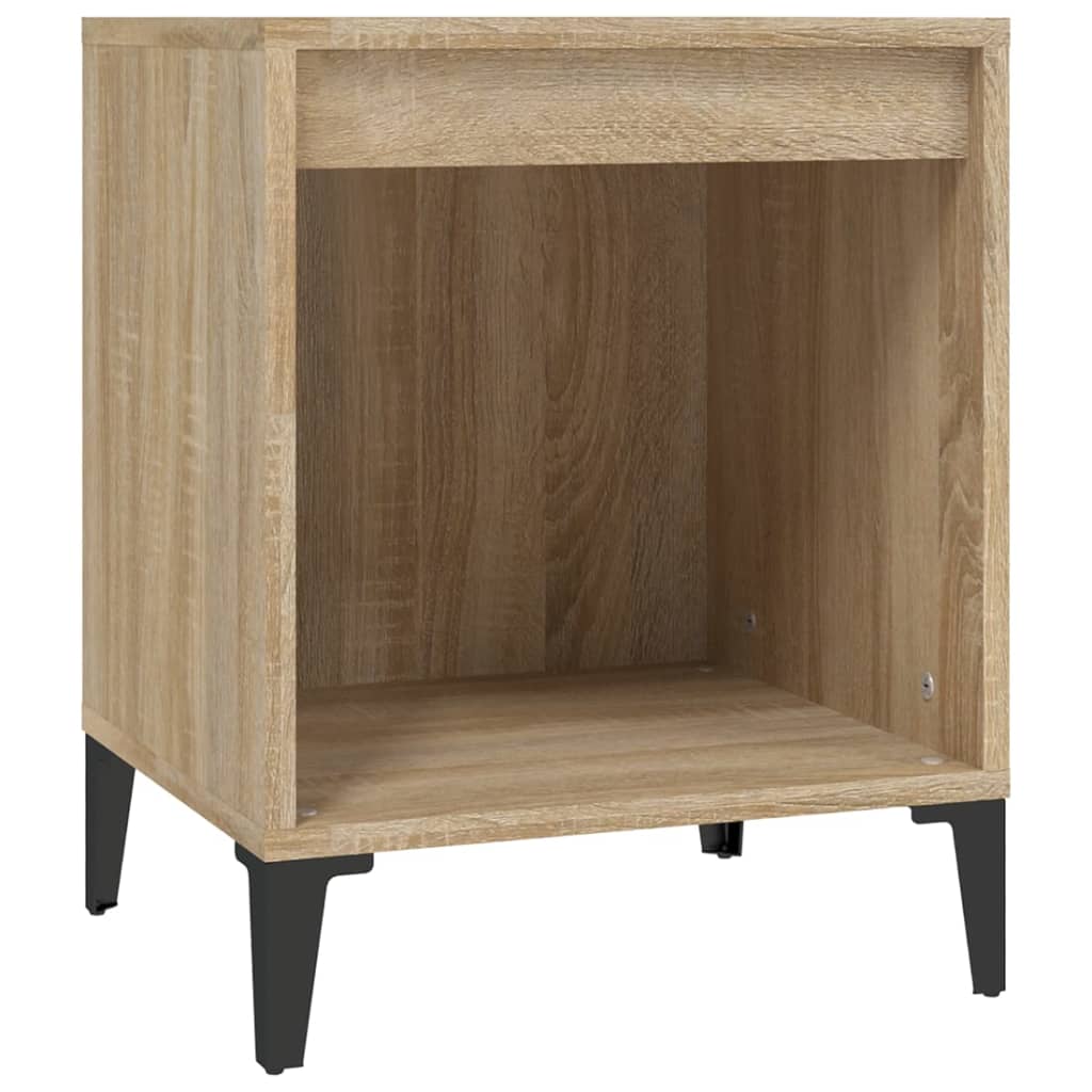 Nachtkastjes 2 st 40x35x50 cm sonoma eikenkleurig Nachtkastjes | Creëer jouw Trendy Thuis | Gratis bezorgd & Retour | Trendy.nl