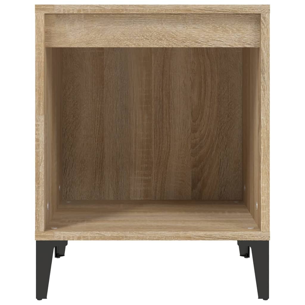 Nachtkastjes 2 st 40x35x50 cm sonoma eikenkleurig Nachtkastjes | Creëer jouw Trendy Thuis | Gratis bezorgd & Retour | Trendy.nl