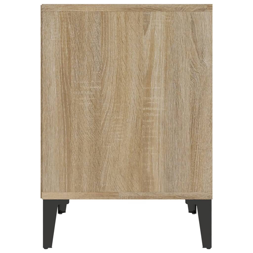 Nachtkastjes 2 st 40x35x50 cm sonoma eikenkleurig Nachtkastjes | Creëer jouw Trendy Thuis | Gratis bezorgd & Retour | Trendy.nl