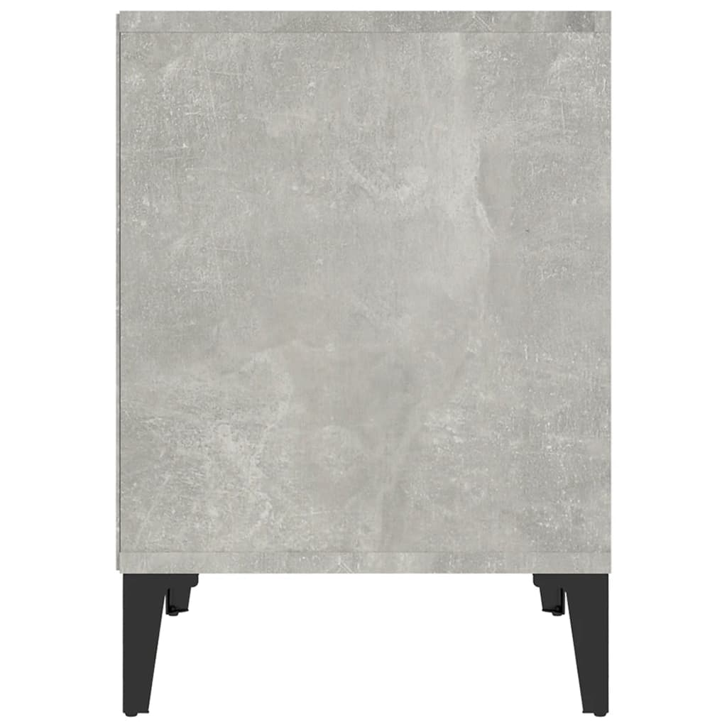 Nachtkastje 40x35x50 cm betongrijs Nachtkastjes | Creëer jouw Trendy Thuis | Gratis bezorgd & Retour | Trendy.nl