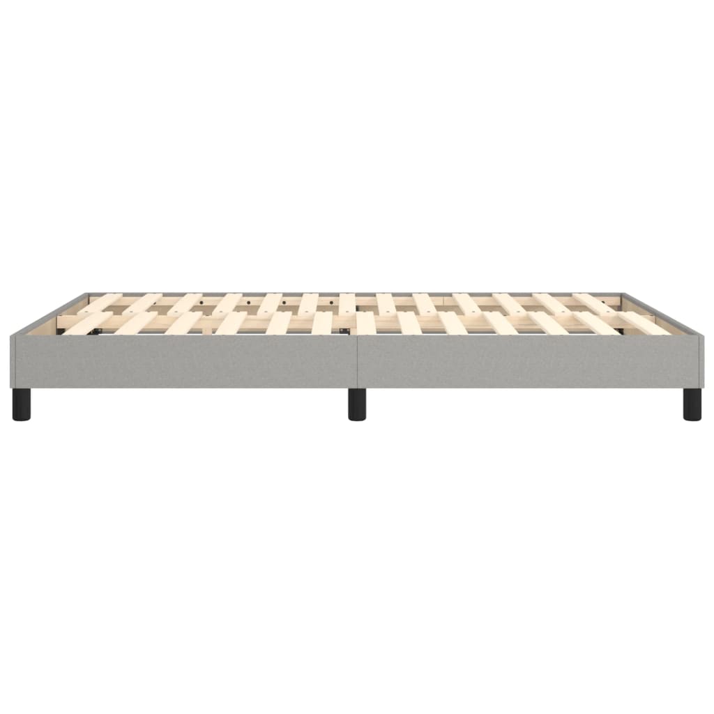 Boxspringframe stof lichtgrijs 140x190 cm Bedden & bedframes | Creëer jouw Trendy Thuis | Gratis bezorgd & Retour | Trendy.nl