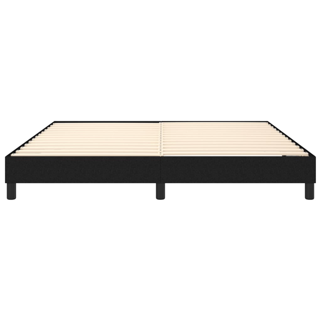 Boxspringframe stof zwart 180x200 cm Bedden & bedframes | Creëer jouw Trendy Thuis | Gratis bezorgd & Retour | Trendy.nl