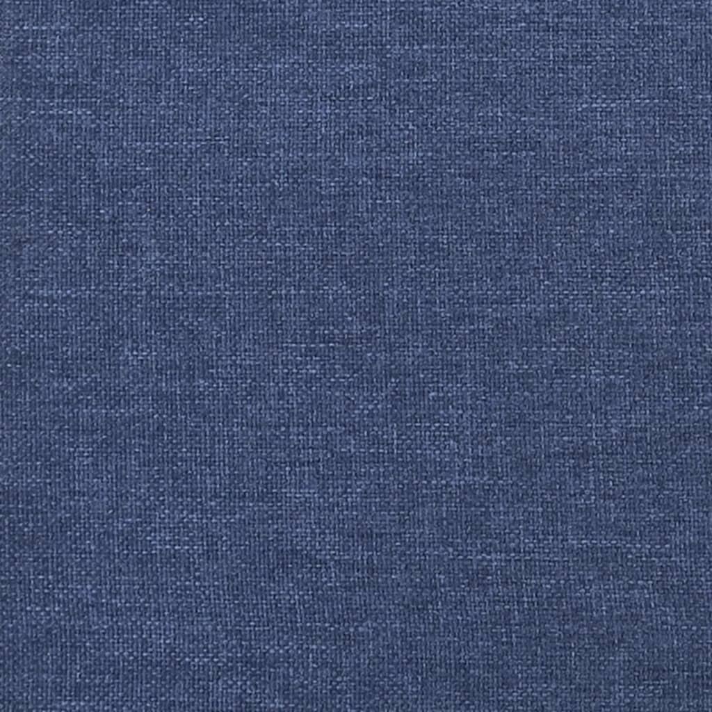 Boxspringframe stof blauw 140x190 cm Bedden & bedframes | Creëer jouw Trendy Thuis | Gratis bezorgd & Retour | Trendy.nl
