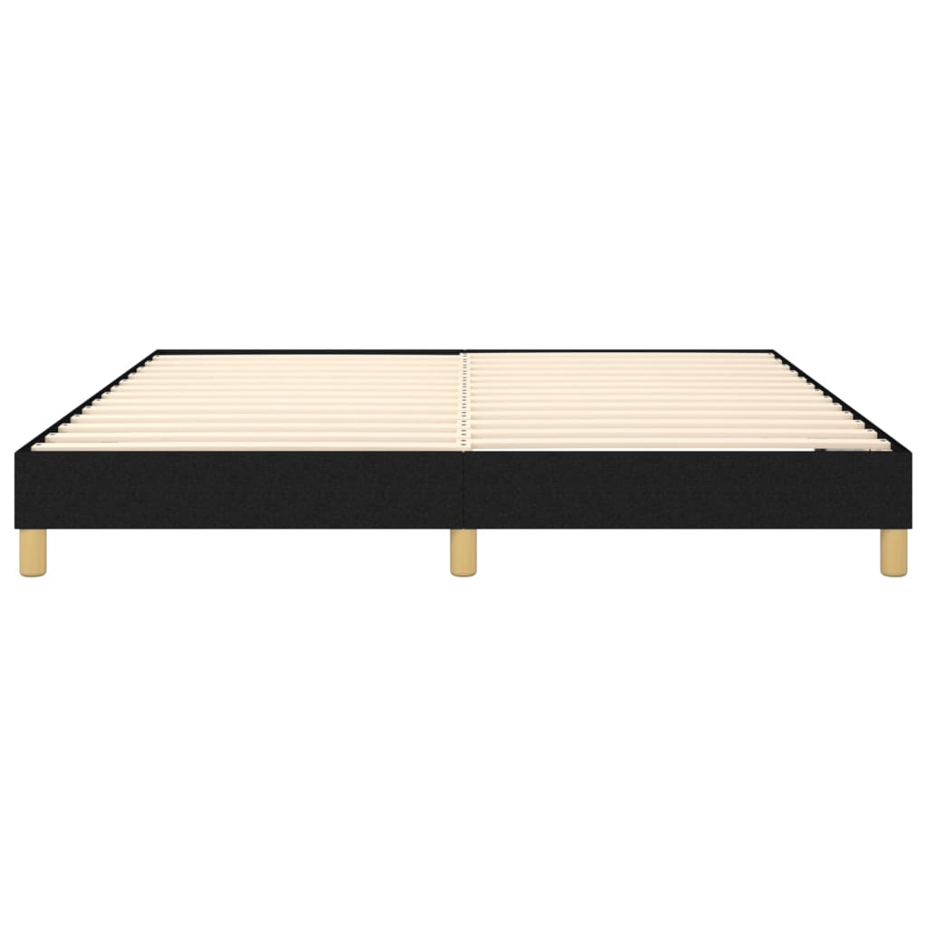 Boxspringframe stof zwart 180x200 cm Bedden & bedframes | Creëer jouw Trendy Thuis | Gratis bezorgd & Retour | Trendy.nl