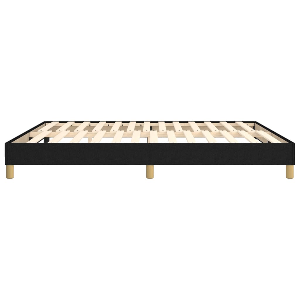 Boxspringframe stof zwart 180x200 cm Bedden & bedframes | Creëer jouw Trendy Thuis | Gratis bezorgd & Retour | Trendy.nl