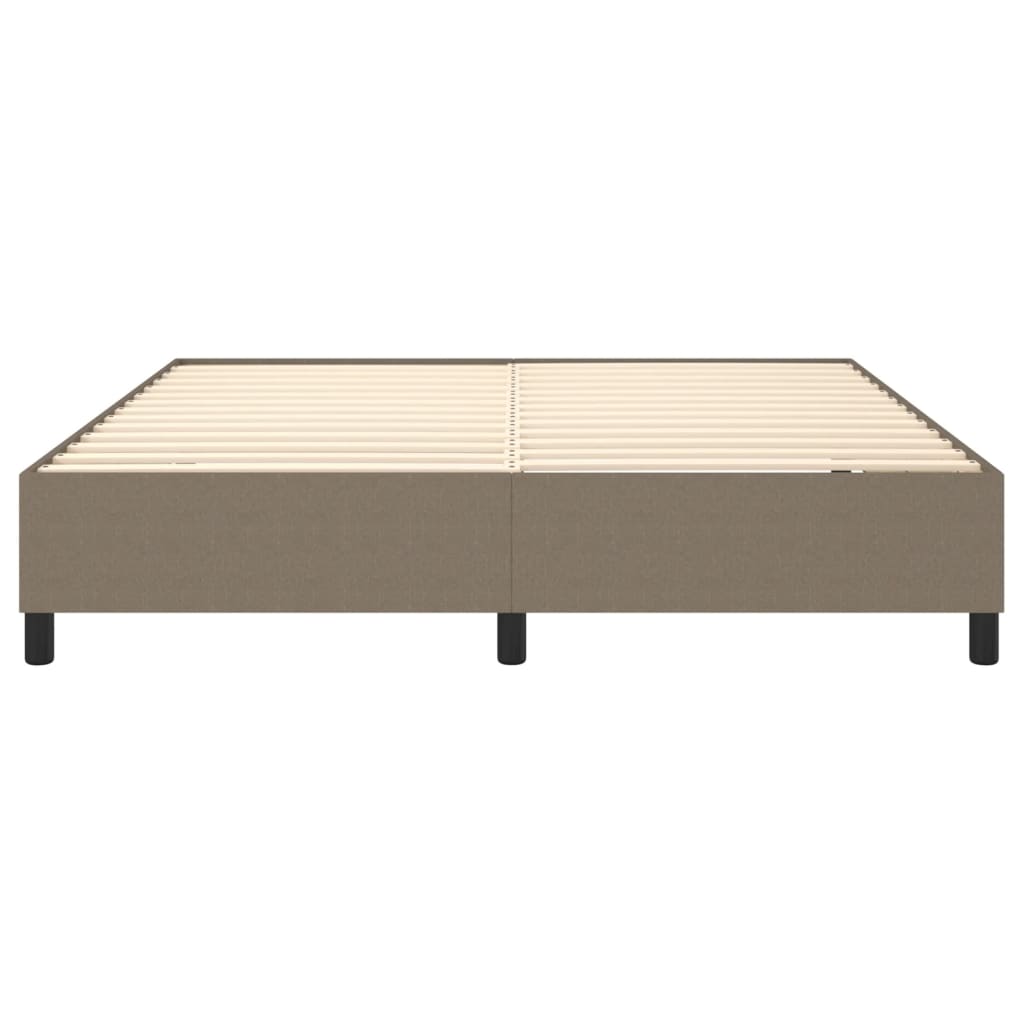 Boxspringframe stof taupe 180x200 cm Bedden & bedframes | Creëer jouw Trendy Thuis | Gratis bezorgd & Retour | Trendy.nl