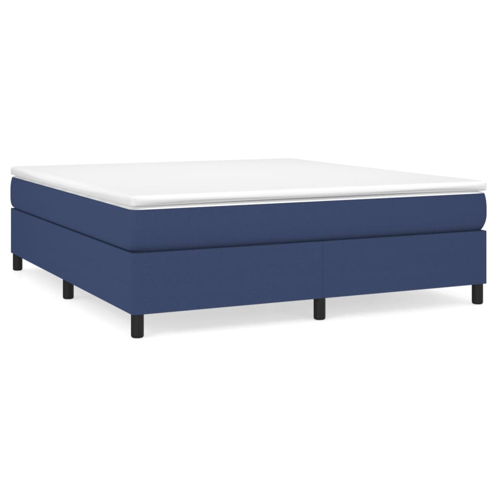 Boxspringframe stof blauw 180x200 cm Bedden & bedframes | Creëer jouw Trendy Thuis | Gratis bezorgd & Retour | Trendy.nl