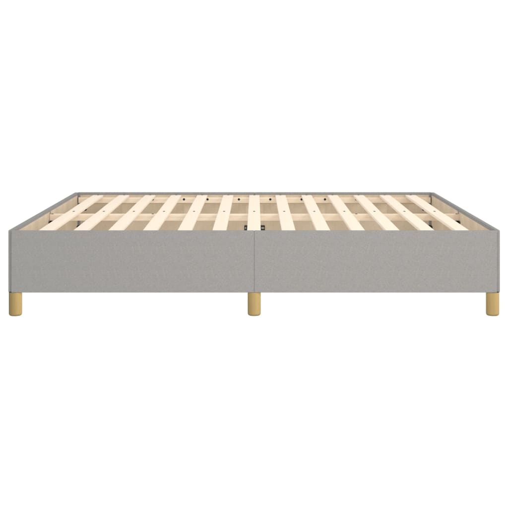 Boxspringframe stof lichtgrijs 180x200 cm Bedden & bedframes | Creëer jouw Trendy Thuis | Gratis bezorgd & Retour | Trendy.nl