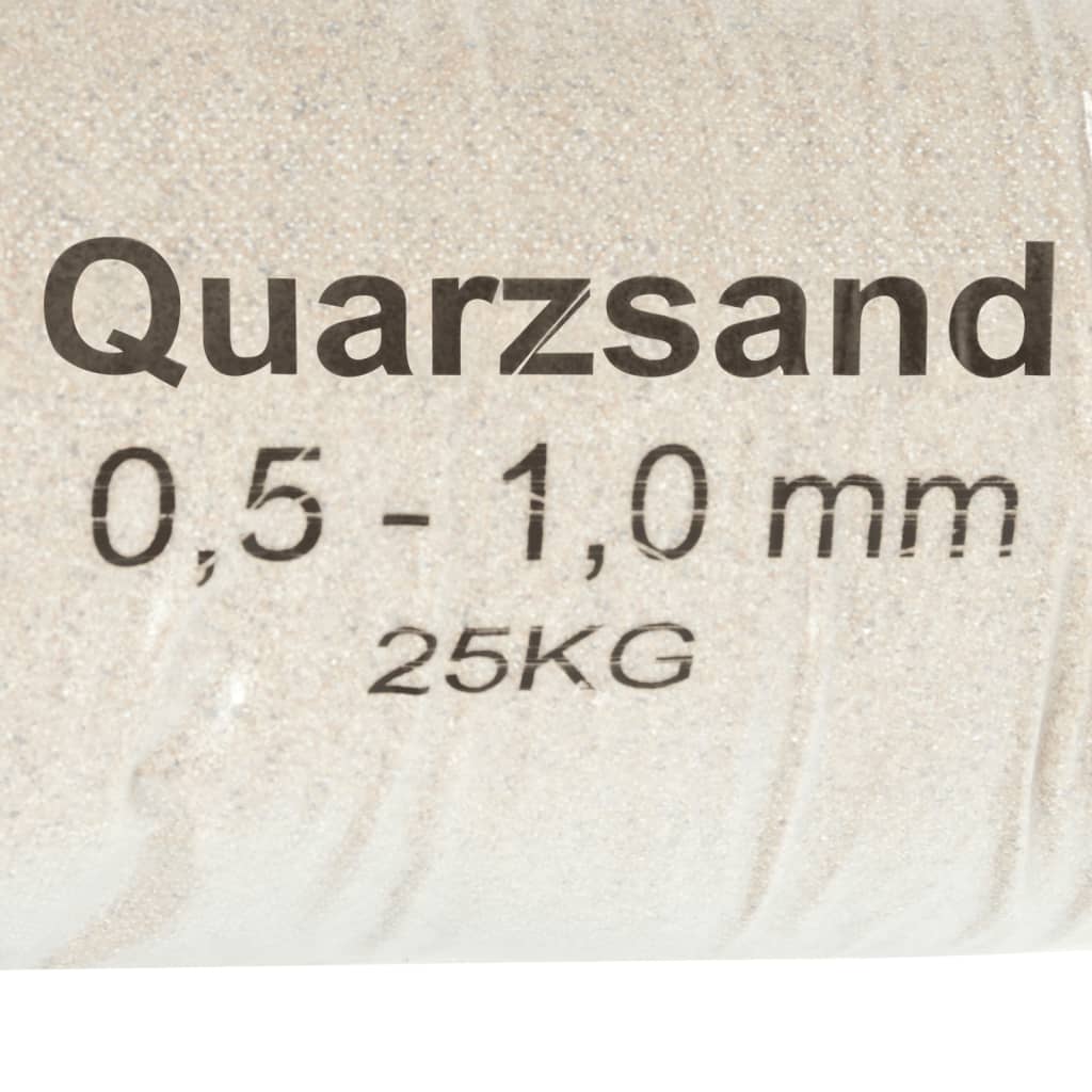 Filterzand 25 kg 0,5-1,0 mm