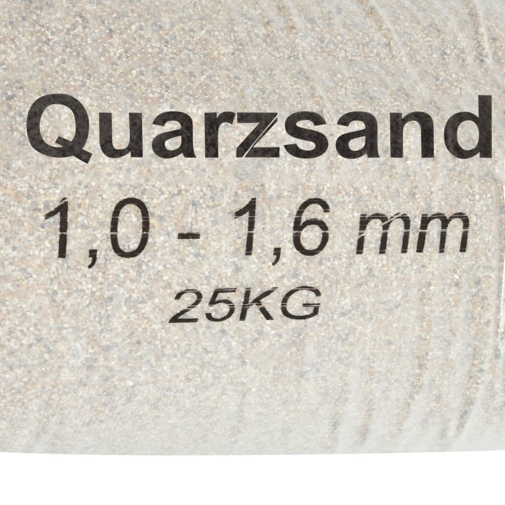 Filterzand 25 kg 1,0-1,6 mm