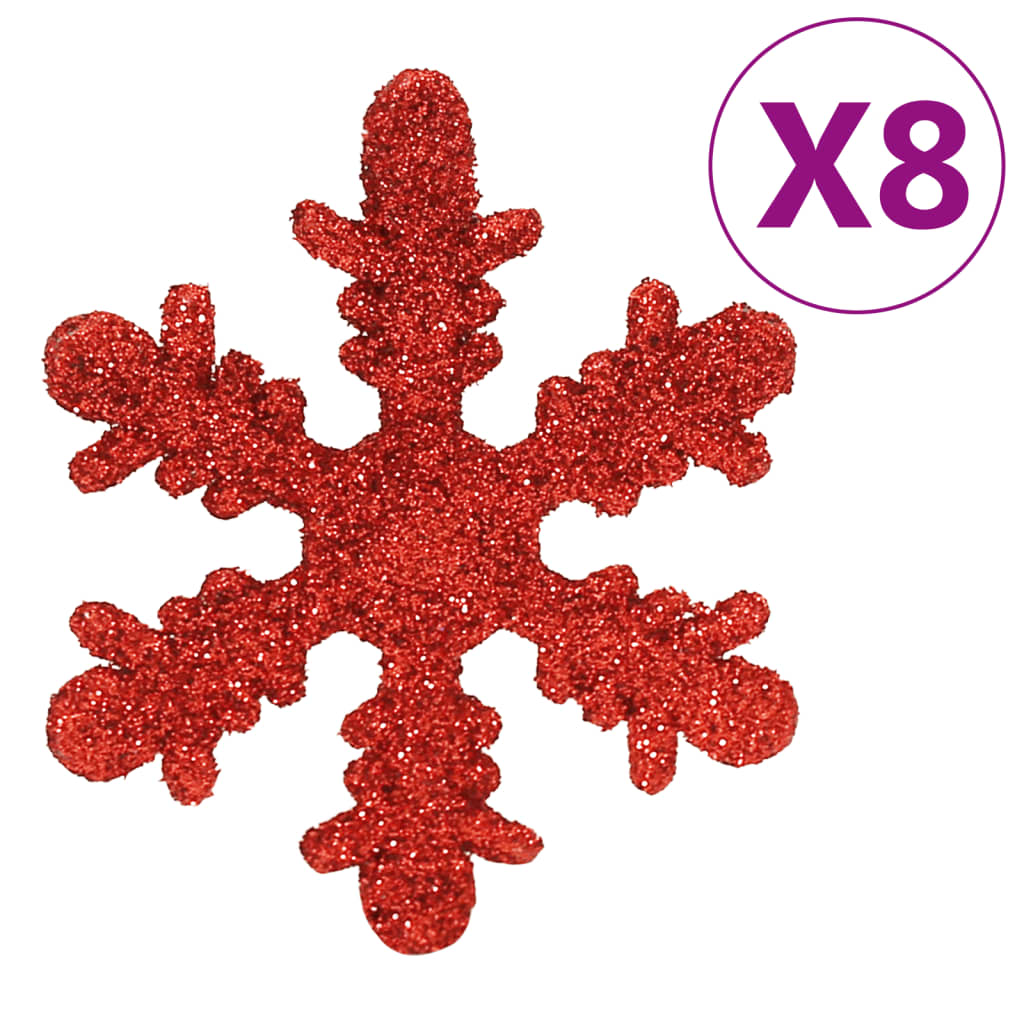 111-delige Kerstballenset polystyreen rood Decoratie voor feestdagen | Creëer jouw Trendy Thuis | Gratis bezorgd & Retour | Trendy.nl