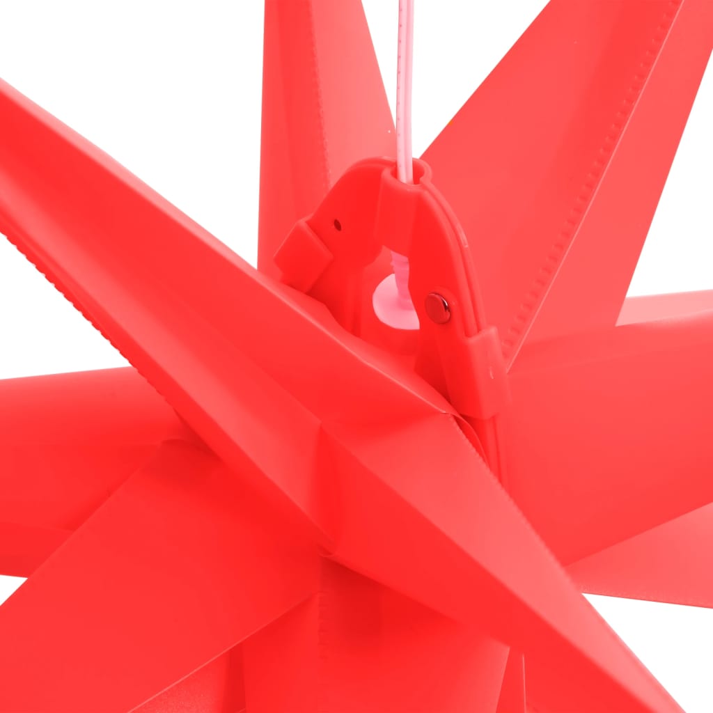 Kerstlamp met LED inklapbaar 57 cm rood Kerstverlichting | Creëer jouw Trendy Thuis | Gratis bezorgd & Retour | Trendy.nl