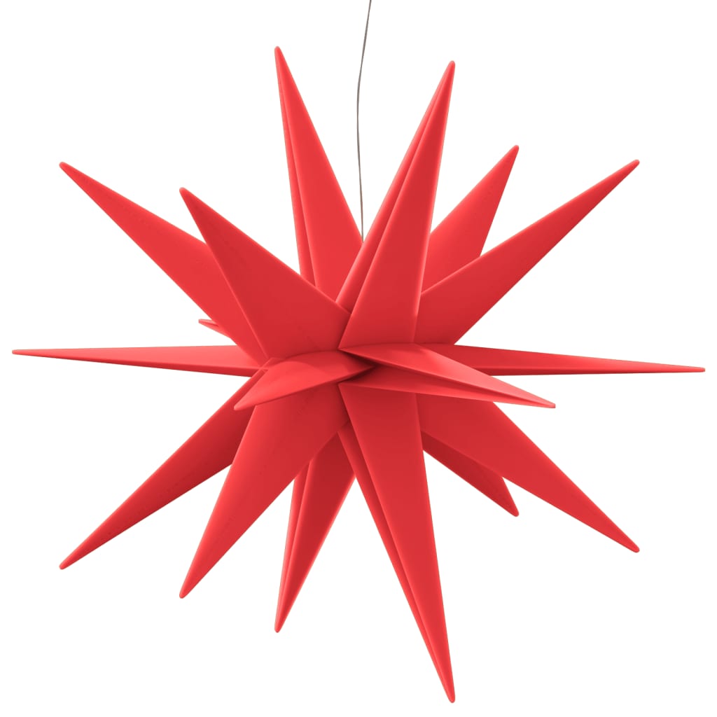 Kerstlamp met LED inklapbaar 100 cm rood Kerstverlichting | Creëer jouw Trendy Thuis | Gratis bezorgd & Retour | Trendy.nl