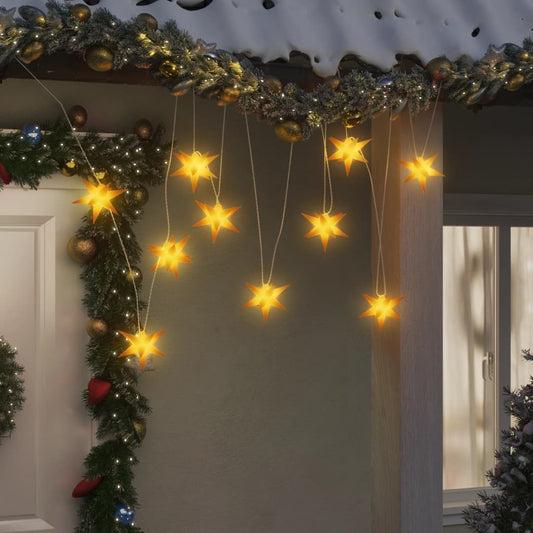 Kerstlamp 10 LED's 10 cm geel Kerstverlichting | Creëer jouw Trendy Thuis | Gratis bezorgd & Retour | Trendy.nl