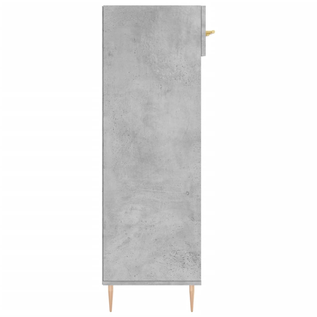 Schoenenkast 60x35x105 cm bewerkt hout betongrijs Kasten & opbergmeubelen | Creëer jouw Trendy Thuis | Gratis bezorgd & Retour | Trendy.nl