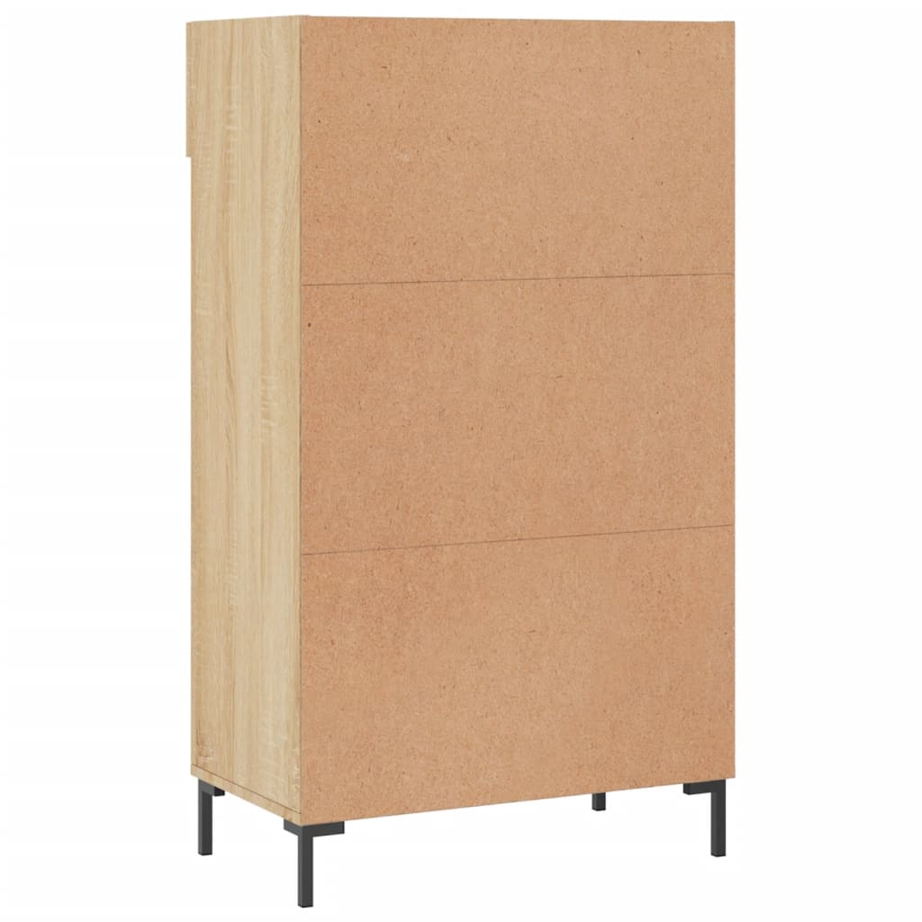 Schoenenkast 60x35x105 cm bewerkt hout sonoma eikenkleurig Kasten & opbergmeubelen | Creëer jouw Trendy Thuis | Gratis bezorgd & Retour | Trendy.nl