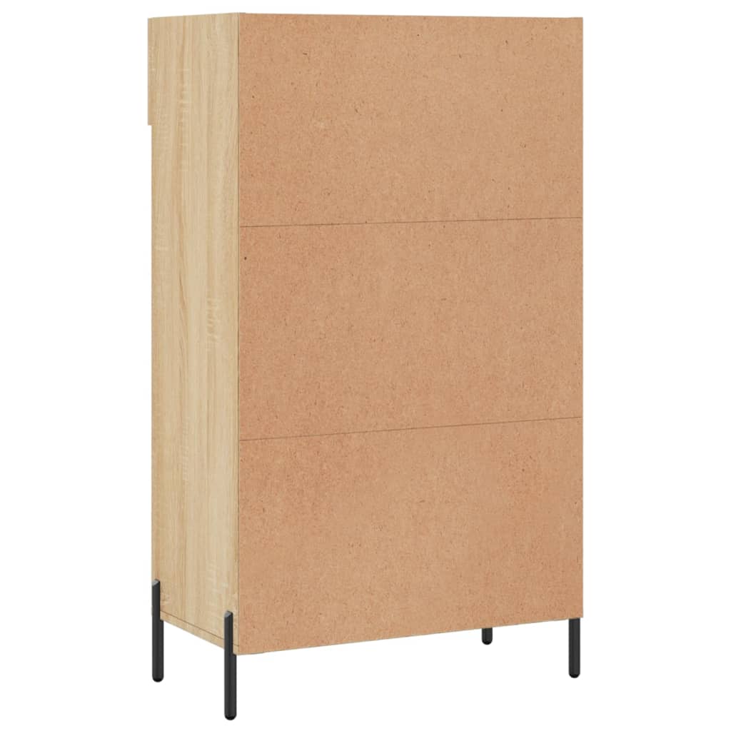 Schoenenkast 60x35x105 cm bewerkt hout sonoma eikenkleurig Kasten & opbergmeubelen | Creëer jouw Trendy Thuis | Gratis bezorgd & Retour | Trendy.nl