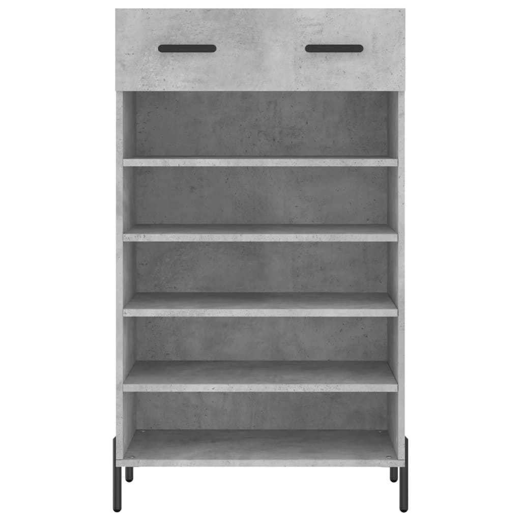 Schoenenkast 60x35x105 cm bewerkt hout betongrijs Kasten & opbergmeubelen | Creëer jouw Trendy Thuis | Gratis bezorgd & Retour | Trendy.nl