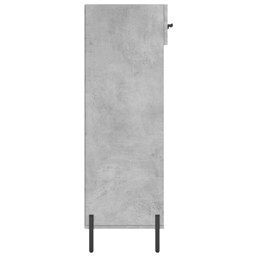 Schoenenkast 60x35x105 cm bewerkt hout betongrijs Kasten & opbergmeubelen | Creëer jouw Trendy Thuis | Gratis bezorgd & Retour | Trendy.nl