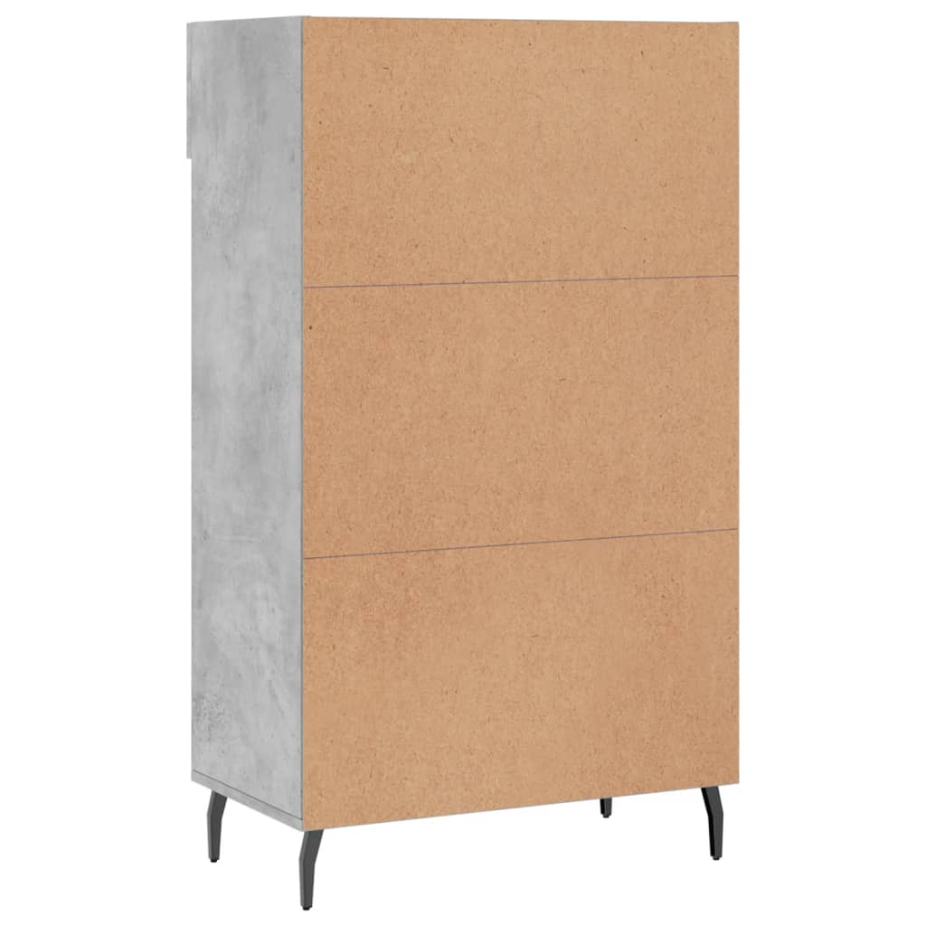 Schoenenkast 60x35x105 cm bewerkt hout betongrijs Kasten & opbergmeubelen | Creëer jouw Trendy Thuis | Gratis bezorgd & Retour | Trendy.nl