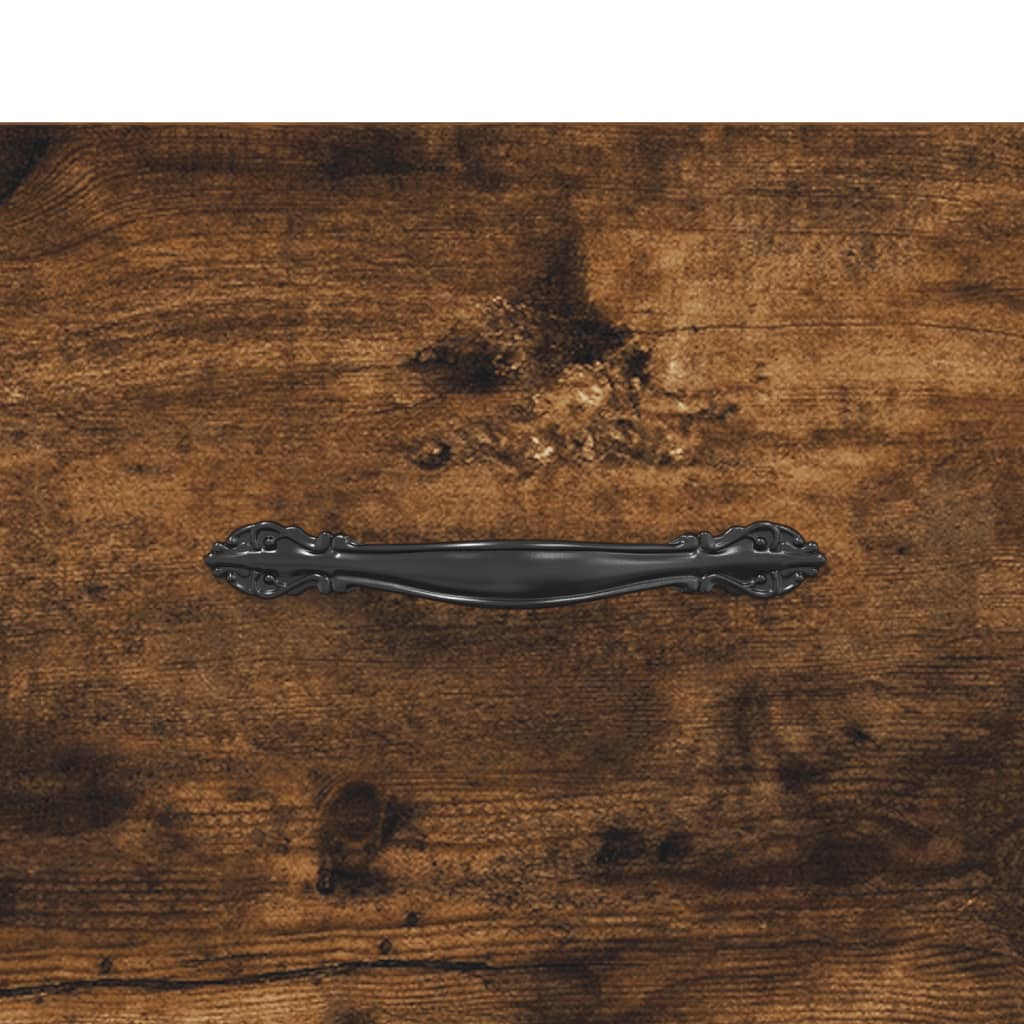 Schoenenkast 30x35x105 cm bewerkt hout gerookt eikenkleurig Kasten & opbergmeubelen | Creëer jouw Trendy Thuis | Gratis bezorgd & Retour | Trendy.nl