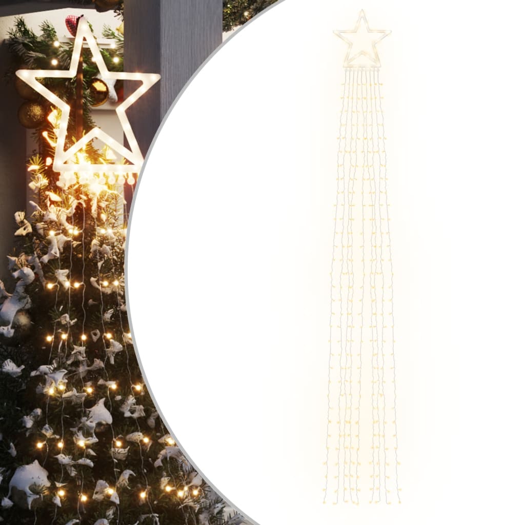 Kerstboomverlichting 320 warmwitte LED's 375 cm Kerstverlichting | Creëer jouw Trendy Thuis | Gratis bezorgd & Retour | Trendy.nl
