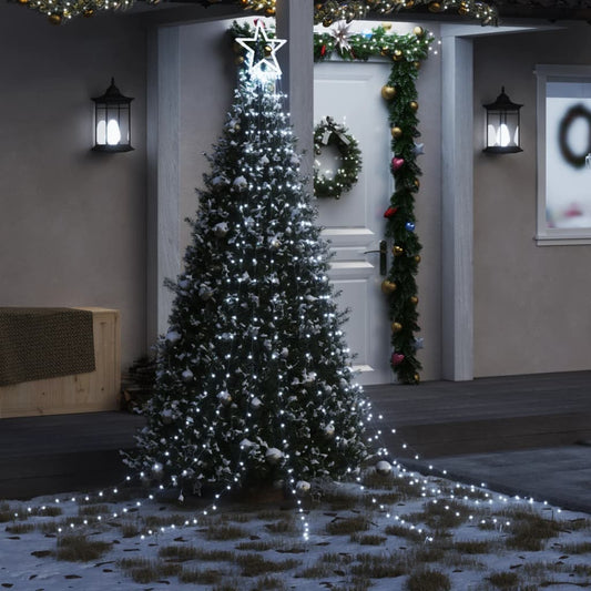 Kerstboomverlichting 320 koudwitte LED's 375 cm Kerstverlichting | Creëer jouw Trendy Thuis | Gratis bezorgd & Retour | Trendy.nl