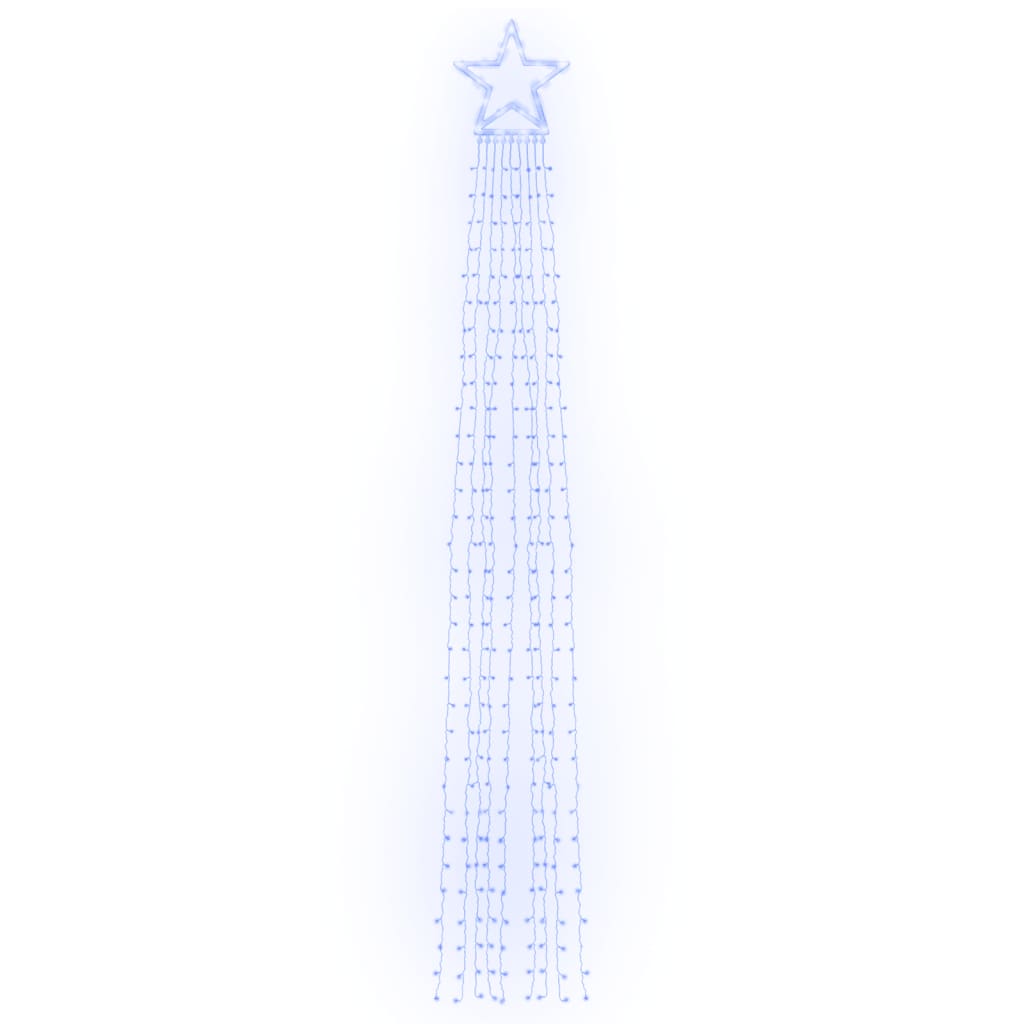 Kerstboomverlichting 320 blauwe LED's 375 cm Kerstverlichting | Creëer jouw Trendy Thuis | Gratis bezorgd & Retour | Trendy.nl