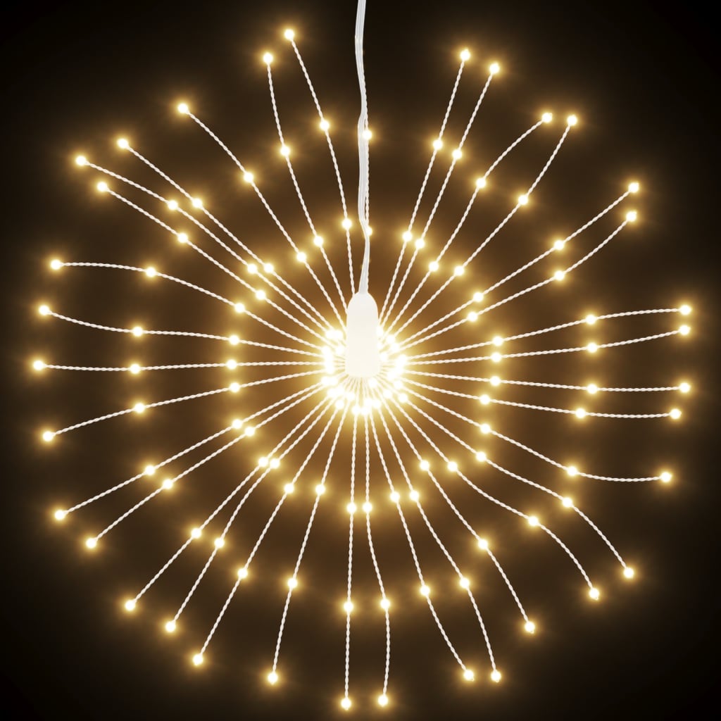 Kerstverlichting vuurwerk 140 warmwitte LED's 17 cm Kerstverlichting | Creëer jouw Trendy Thuis | Gratis bezorgd & Retour | Trendy.nl