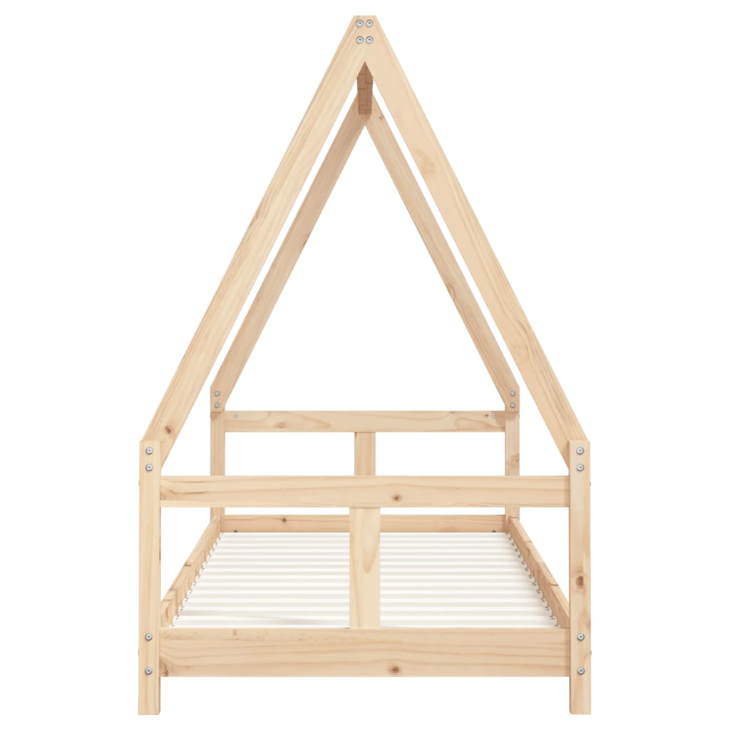 Kinderbedframe 80x200 cm massief grenenhout Peuter- & kinderbedden | Creëer jouw Trendy Thuis | Gratis bezorgd & Retour | Trendy.nl