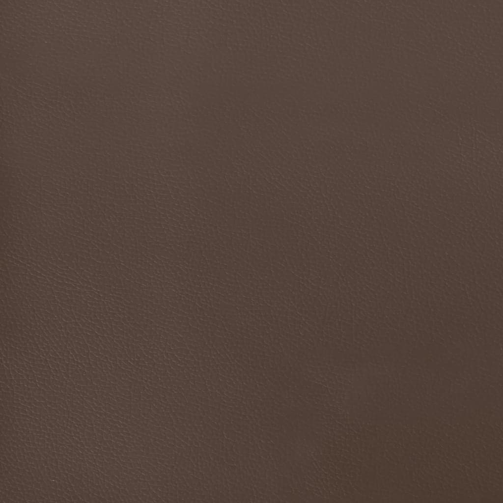 Boxspring met matras kunstleer bruin 140x200 cm Bedden & bedframes | Creëer jouw Trendy Thuis | Gratis bezorgd & Retour | Trendy.nl
