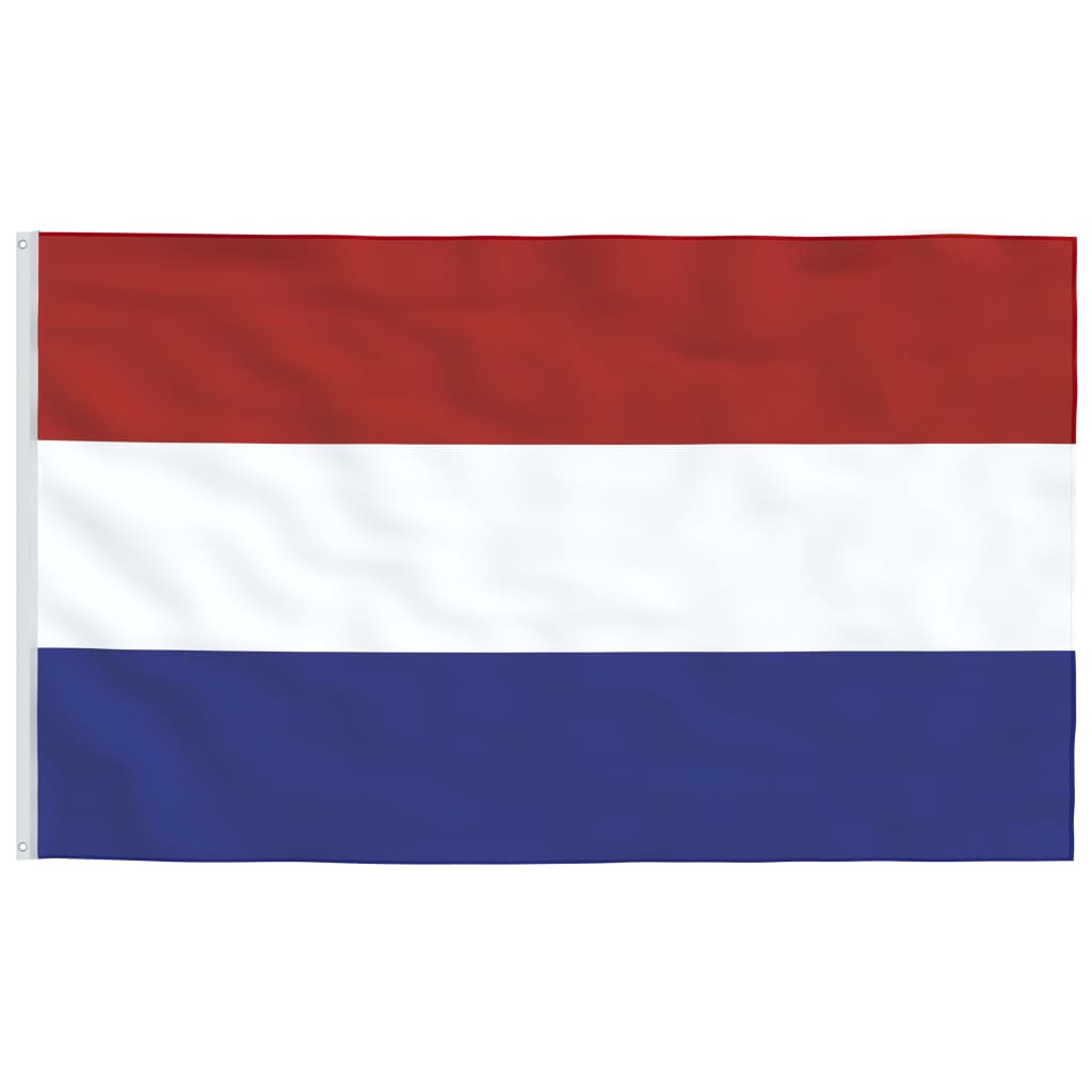 Vlag met vlaggenmast Nederland 6,23 m aluminium Vlaggen & windzakken | Creëer jouw Trendy Thuis | Gratis bezorgd & Retour | Trendy.nl