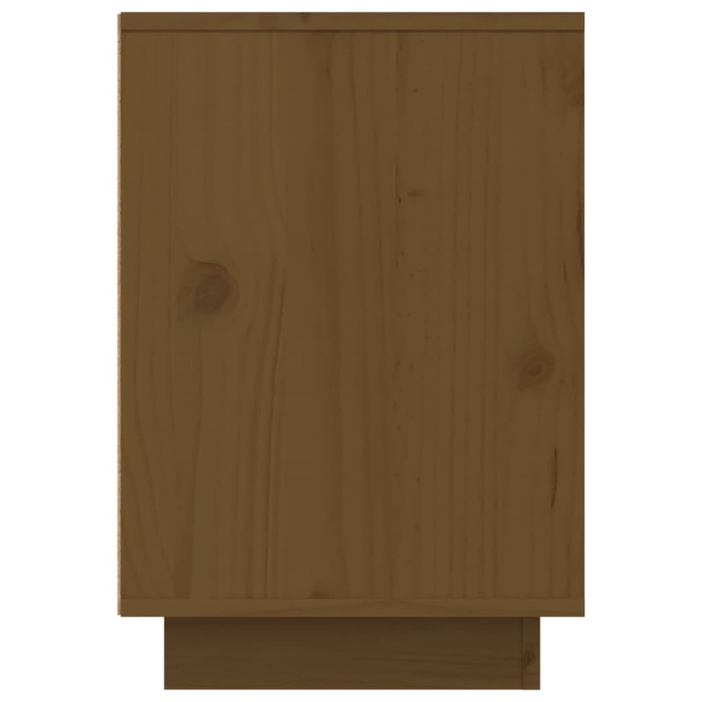Nachtkastje 50x34x50 cm massief grenenhout honingbruin Nachtkastjes | Creëer jouw Trendy Thuis | Gratis bezorgd & Retour | Trendy.nl
