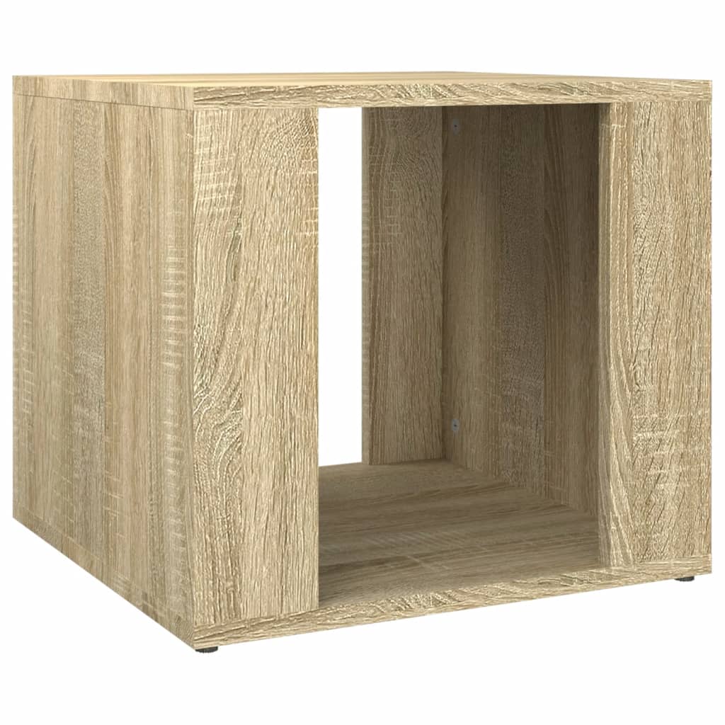 Nachtkastje 41x40x36 cm bewerkt hout sonoma eikenkleurig Nachtkastjes | Creëer jouw Trendy Thuis | Gratis bezorgd & Retour | Trendy.nl