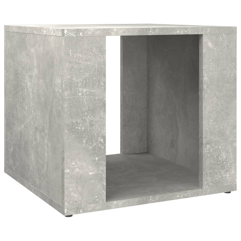 Nachtkastje 41x40x36 cm bewerkt hout betongrijs Nachtkastjes | Creëer jouw Trendy Thuis | Gratis bezorgd & Retour | Trendy.nl
