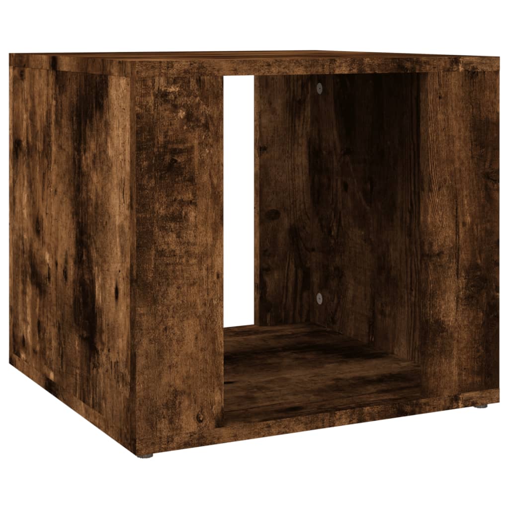 Nachtkastje 41x40x36 cm bewerkt hout gerookt eikenkleurig Nachtkastjes | Creëer jouw Trendy Thuis | Gratis bezorgd & Retour | Trendy.nl