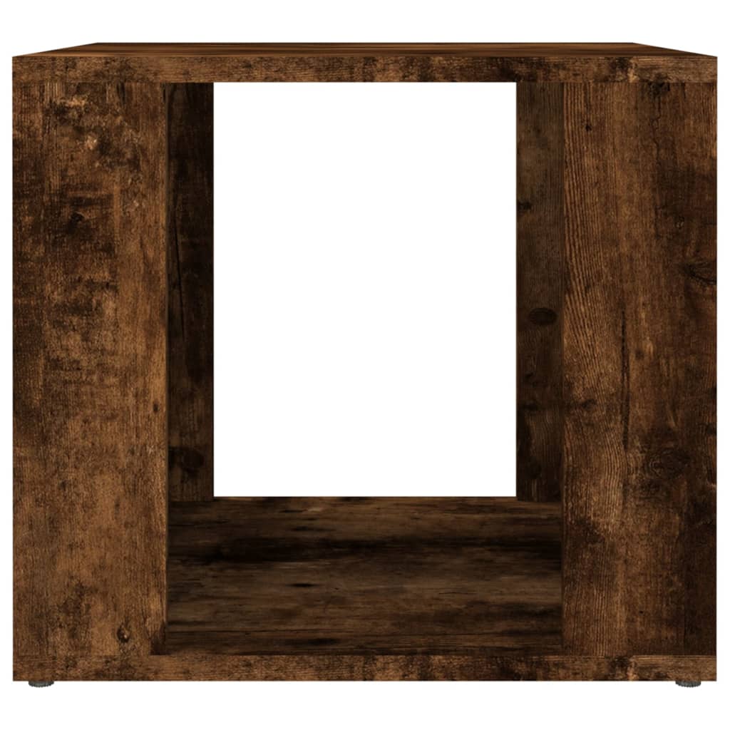 Nachtkastje 41x40x36 cm bewerkt hout gerookt eikenkleurig Nachtkastjes | Creëer jouw Trendy Thuis | Gratis bezorgd & Retour | Trendy.nl