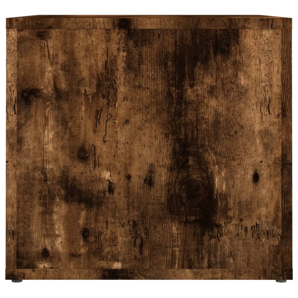 Nachtkastje 41x40x36 cm bewerkt hout gerookt eikenkleurig Nachtkastjes | Creëer jouw Trendy Thuis | Gratis bezorgd & Retour | Trendy.nl