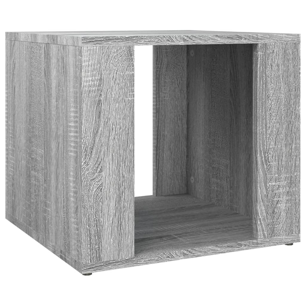 Nachtkastje 41x40x36 cm bewerkt hout grijs sonoma eikenkleur Nachtkastjes | Creëer jouw Trendy Thuis | Gratis bezorgd & Retour | Trendy.nl