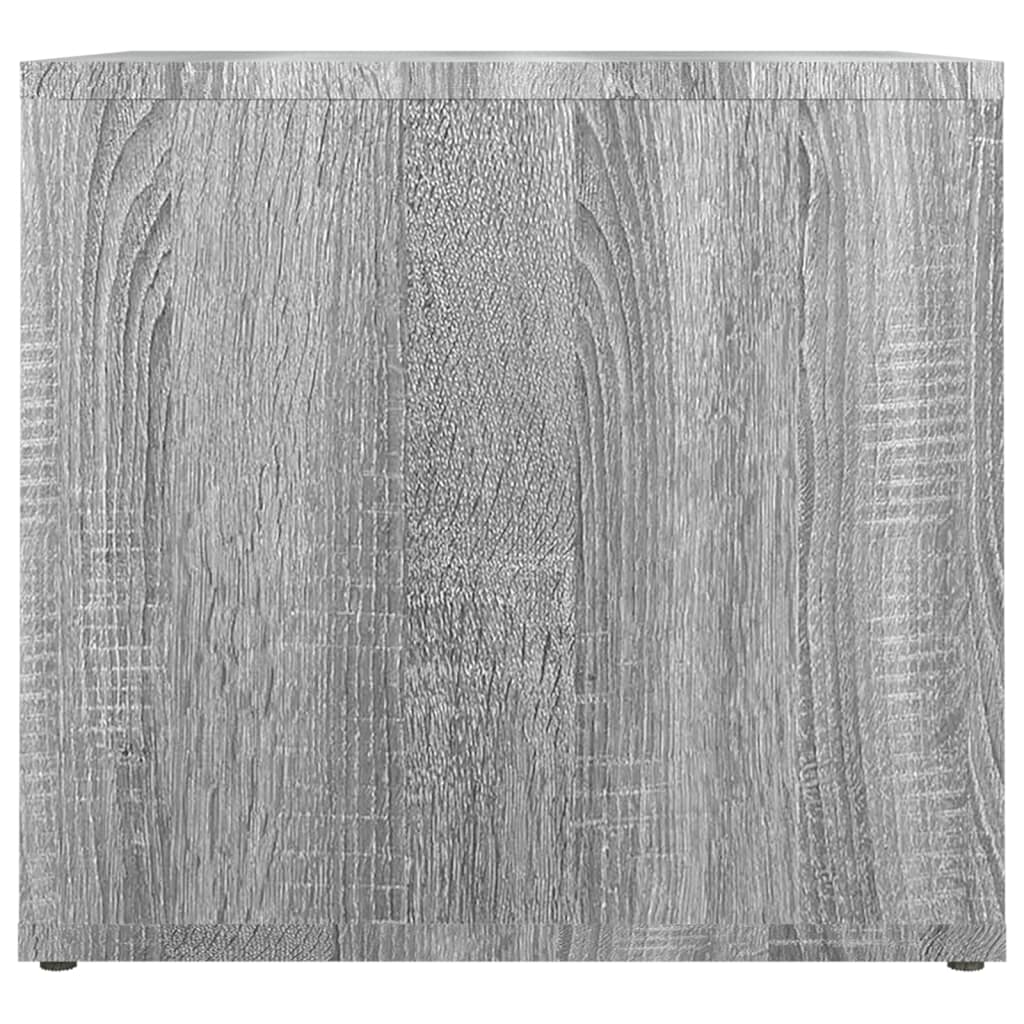 Nachtkastje 41x40x36 cm bewerkt hout grijs sonoma eikenkleur Nachtkastjes | Creëer jouw Trendy Thuis | Gratis bezorgd & Retour | Trendy.nl