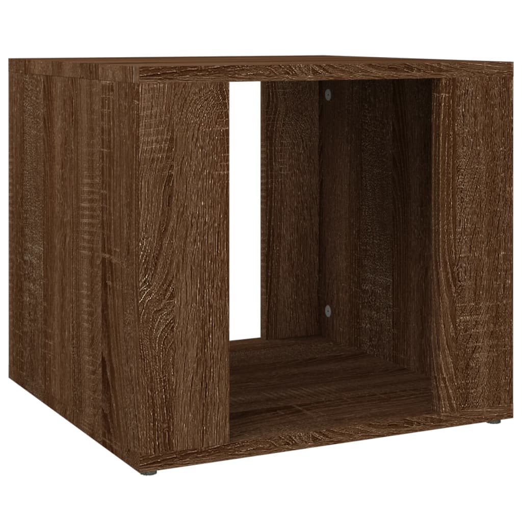 Nachtkastje 41x40x36 cm bewerkt hout bruineikenkleurig Nachtkastjes | Creëer jouw Trendy Thuis | Gratis bezorgd & Retour | Trendy.nl