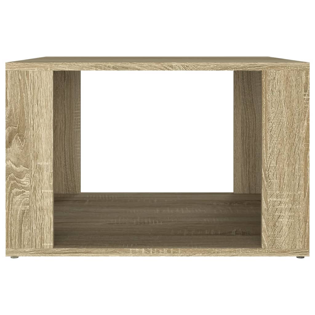 Nachtkastje 57x55x36 cm bewerkt hout sonoma eikenkleurig Nachtkastjes | Creëer jouw Trendy Thuis | Gratis bezorgd & Retour | Trendy.nl